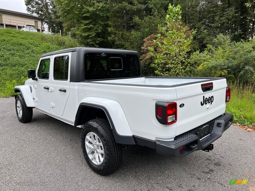 2023 Gladiator Sport 4x4 - Bright White / Black photo #9