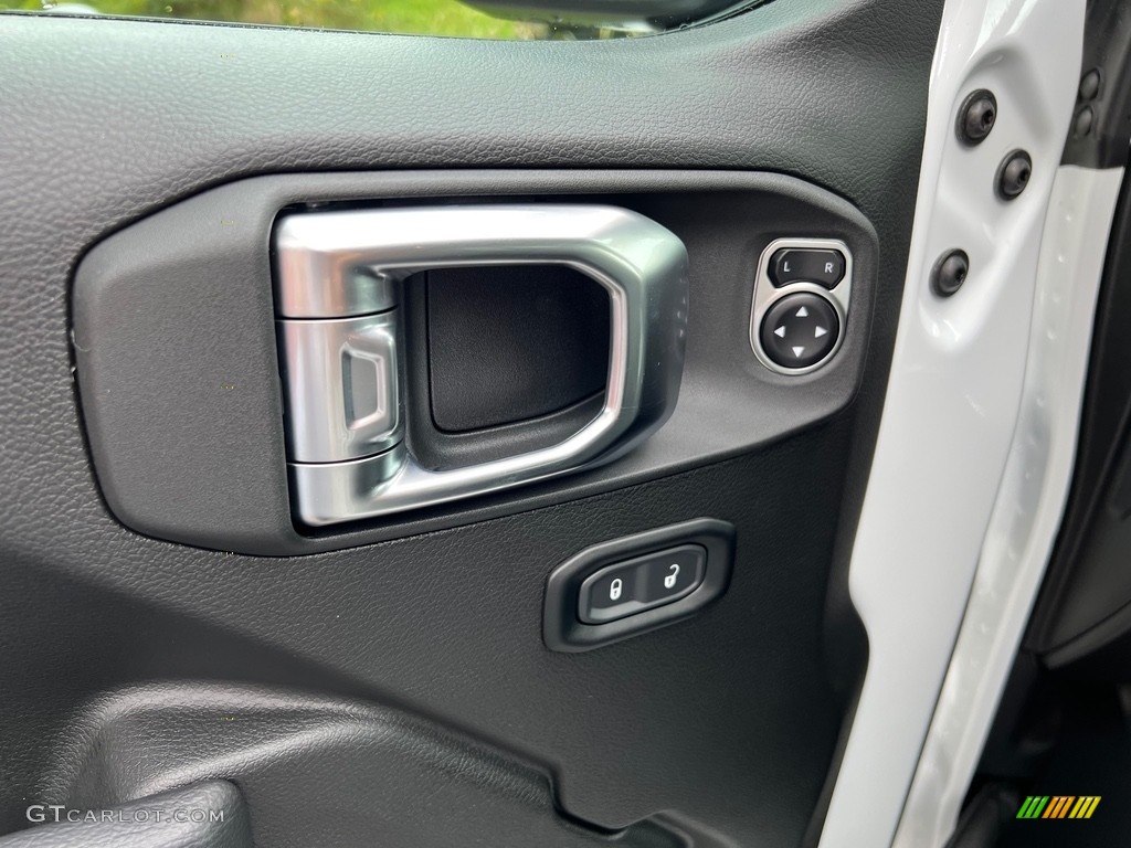 2023 Jeep Gladiator Sport 4x4 Black Door Panel Photo #146598064