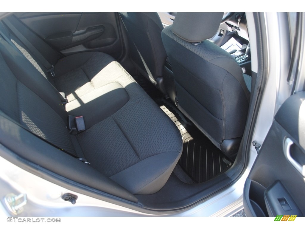 2014 Civic LX Sedan - Alabaster Silver Metallic / Black photo #23
