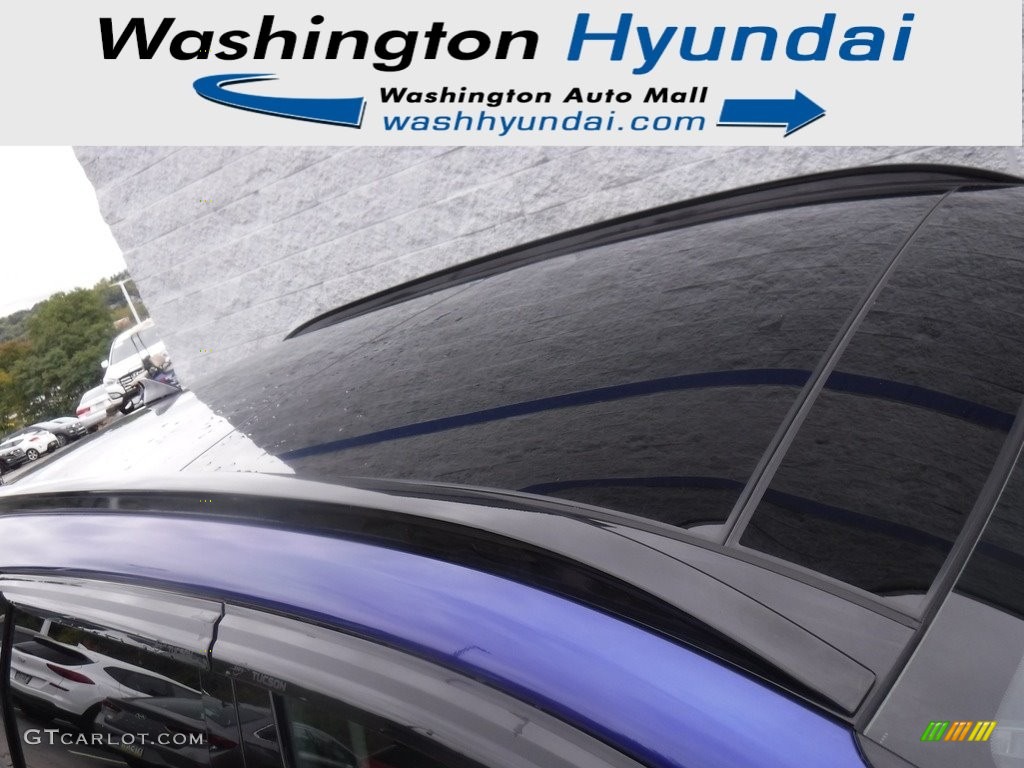 2022 Tucson Limited AWD - Intense Blue / Black photo #3