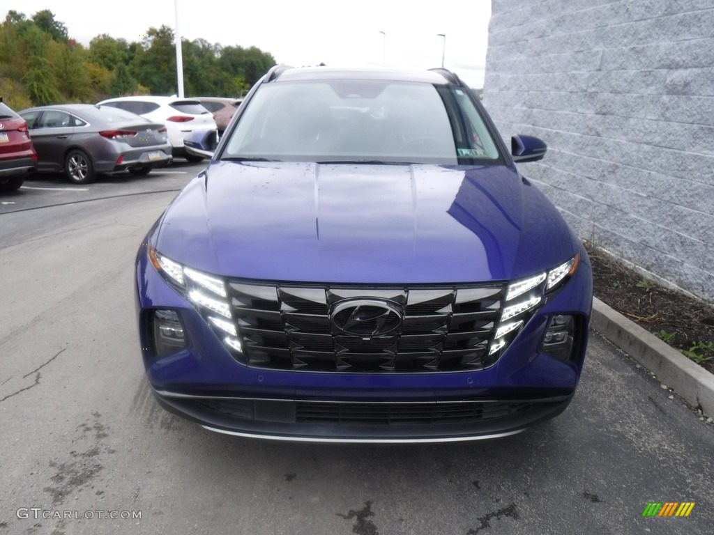 2022 Tucson Limited AWD - Intense Blue / Black photo #5