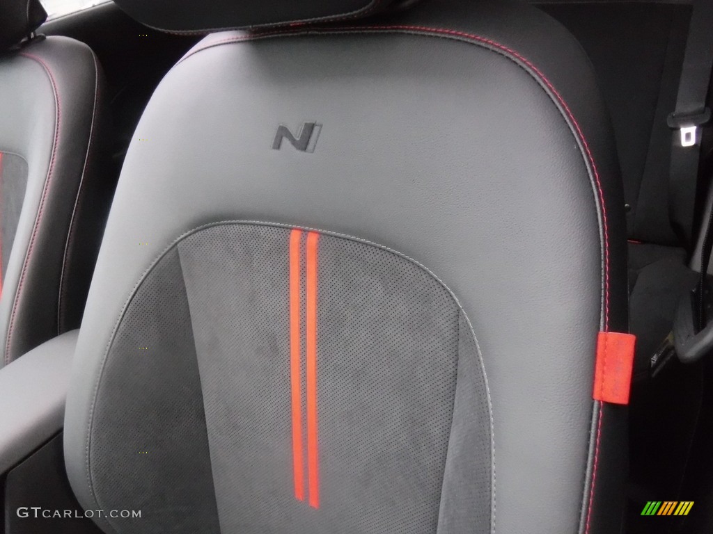Black Interior 2024 Hyundai Kona N Line AWD Photo #146598425
