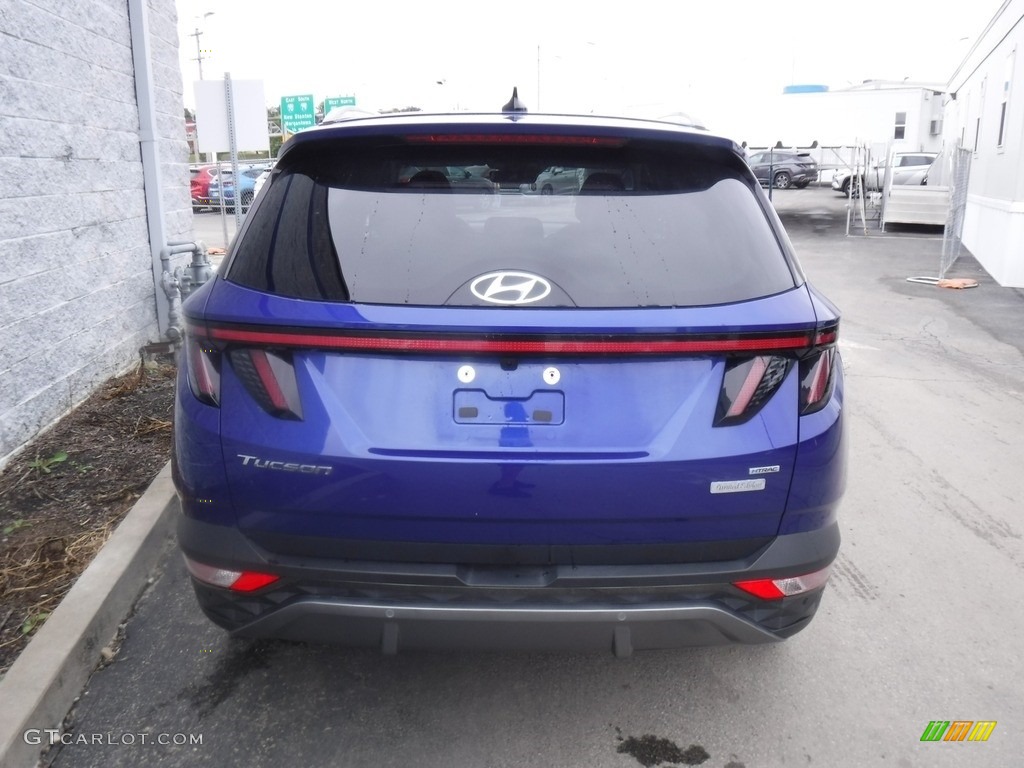 2022 Tucson Limited AWD - Intense Blue / Black photo #8