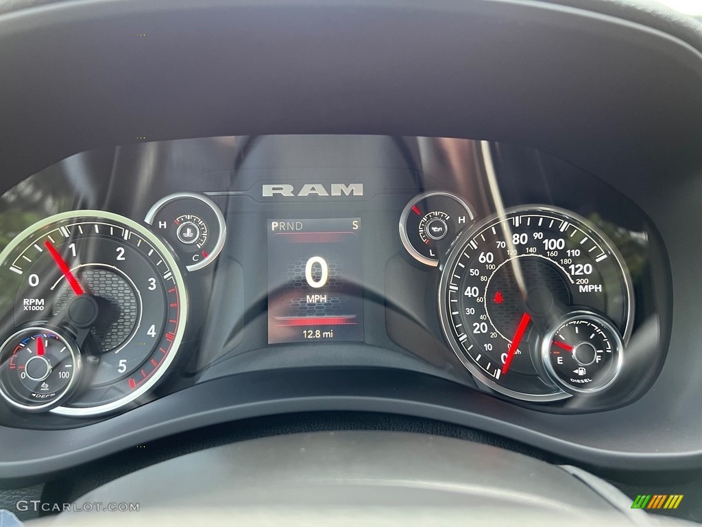 2024 Ram 4500 SLT Crew Cab 4x4 Chassis Gauges Photo #146598686