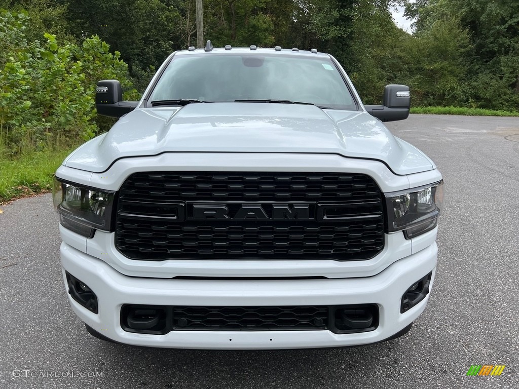 2024 3500 Big Horn Night Edition Crew Cab 4x4 - Bright White / Black photo #3
