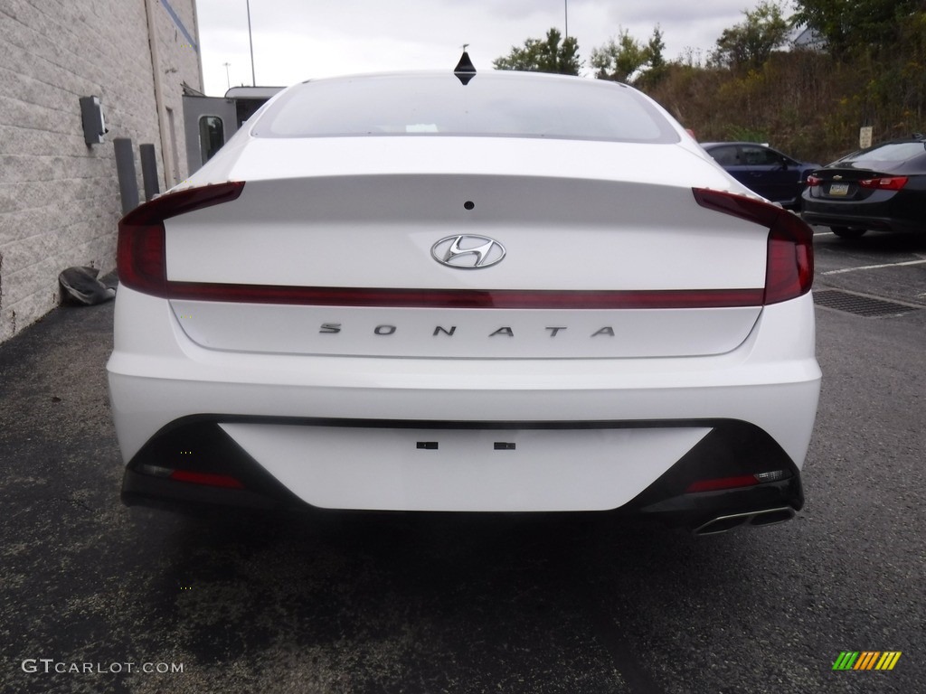 Serenity White 2023 Hyundai Sonata SEL Exterior Photo #146598886