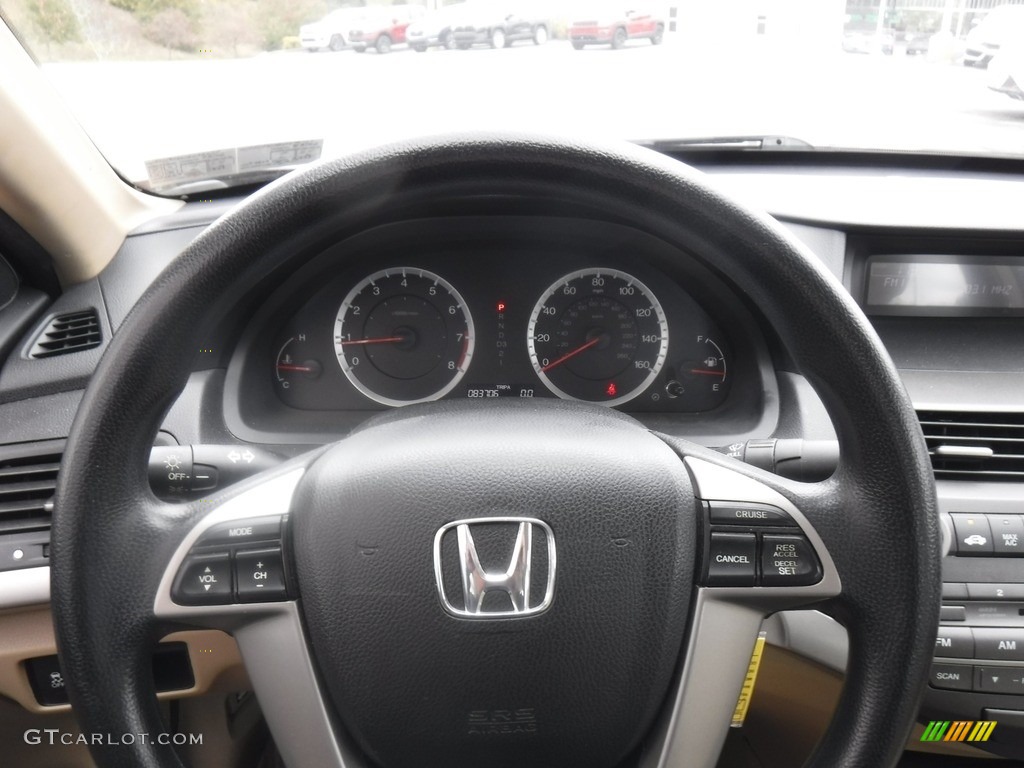 2012 Accord LX Sedan - Basque Red Pearl II / Ivory photo #21