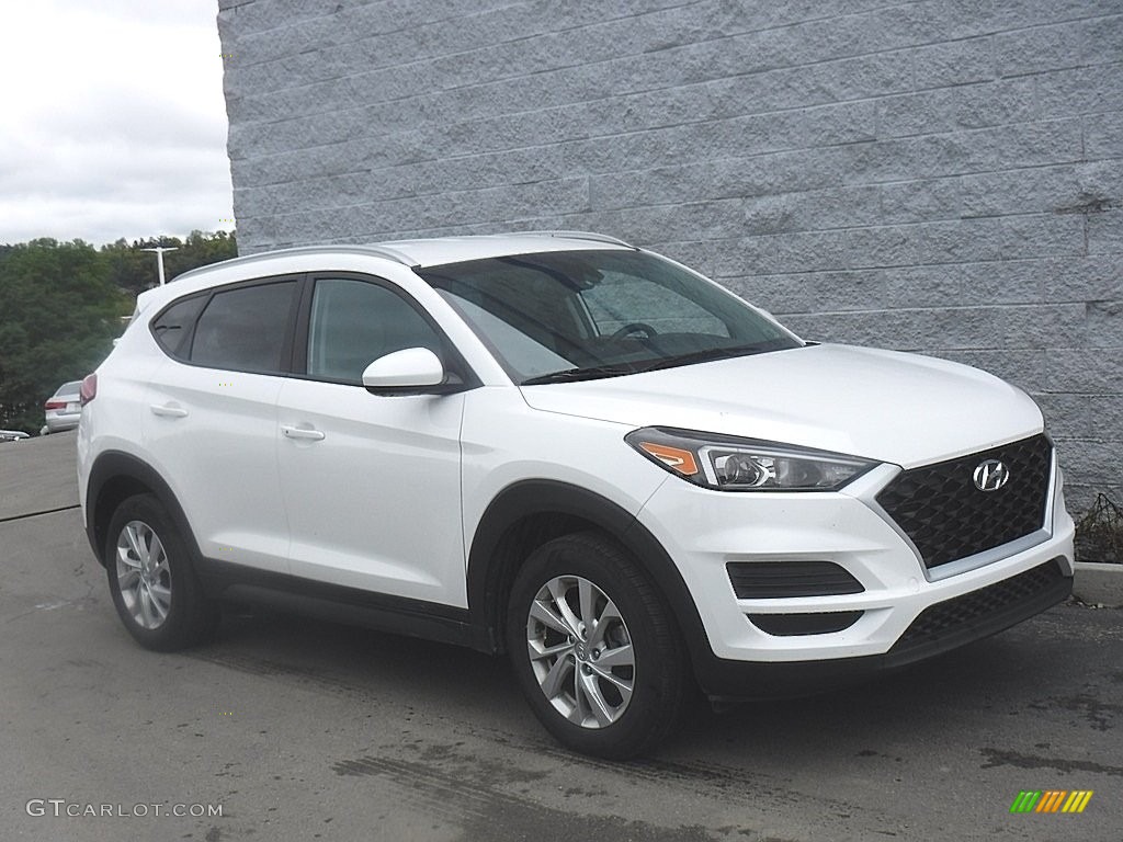 Winter White Hyundai Tucson