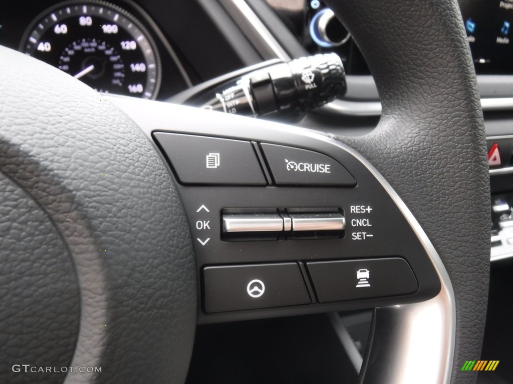 2023 Hyundai Sonata SEL Black Steering Wheel Photo #146599144