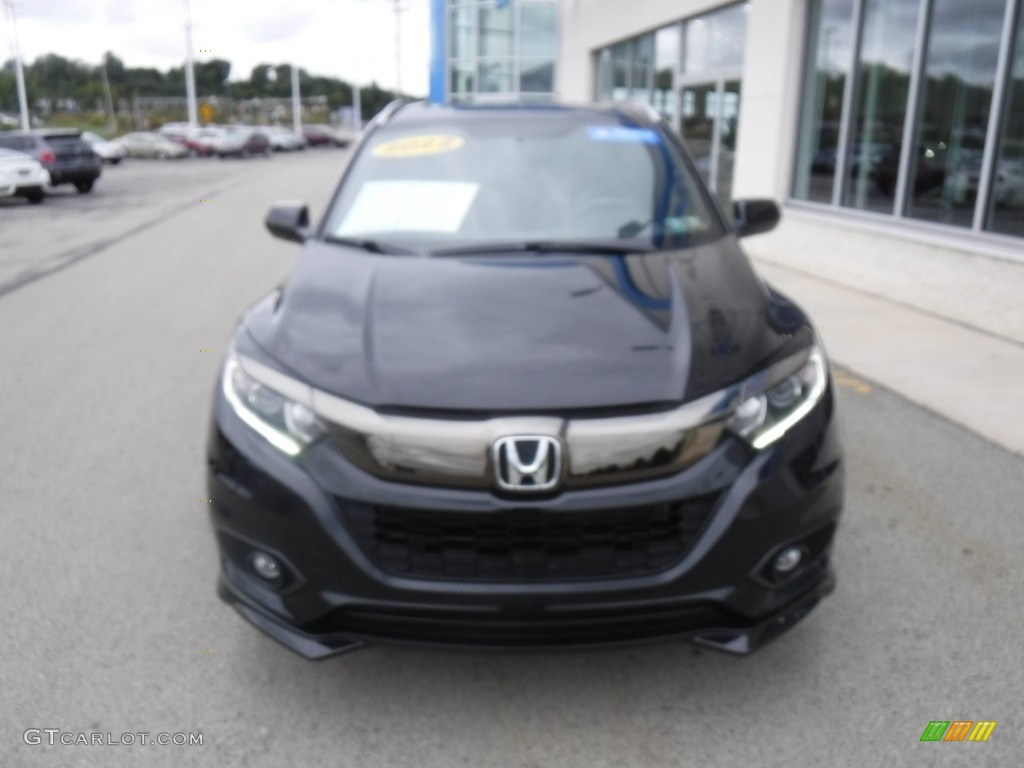 2022 HR-V Sport AWD - Crystal Black Pearl / Black photo #12