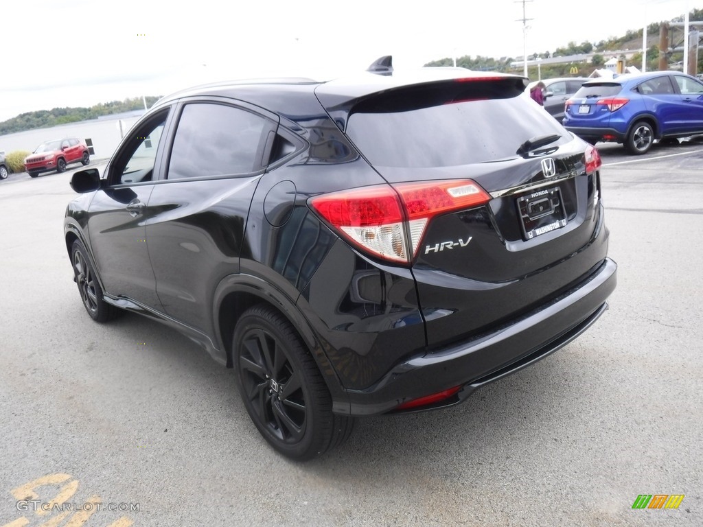 2022 HR-V Sport AWD - Crystal Black Pearl / Black photo #16