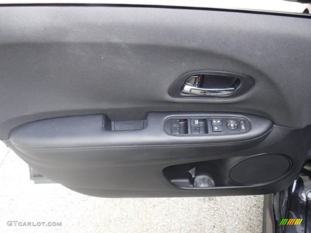 2022 Honda HR-V Sport AWD Black Door Panel Photo #146599375