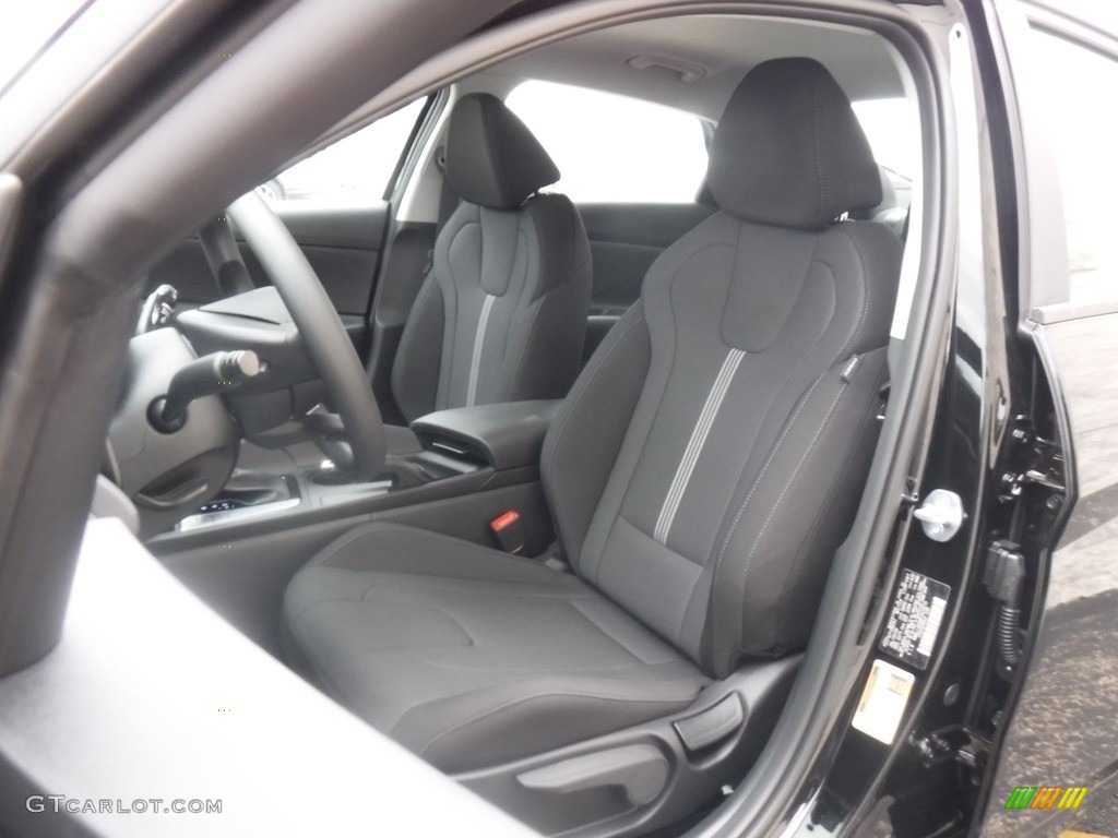 Black Interior 2023 Hyundai Elantra SE Photo #146599452