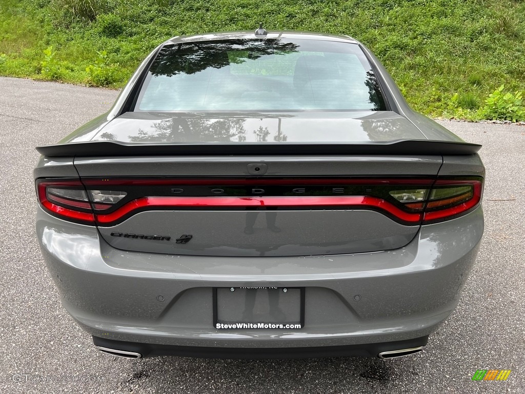 Destroyer Gray 2023 Dodge Charger SXT AWD Blacktop Exterior Photo #146599582