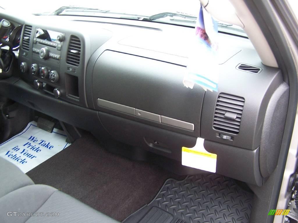 2009 Silverado 1500 LT Extended Cab 4x4 - Silver Birch Metallic / Ebony photo #18
