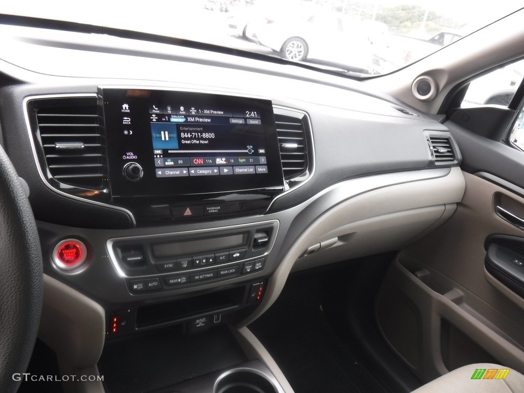 2021 Pilot EX-L AWD - Deep Scarlet Pearl / Beige photo #2