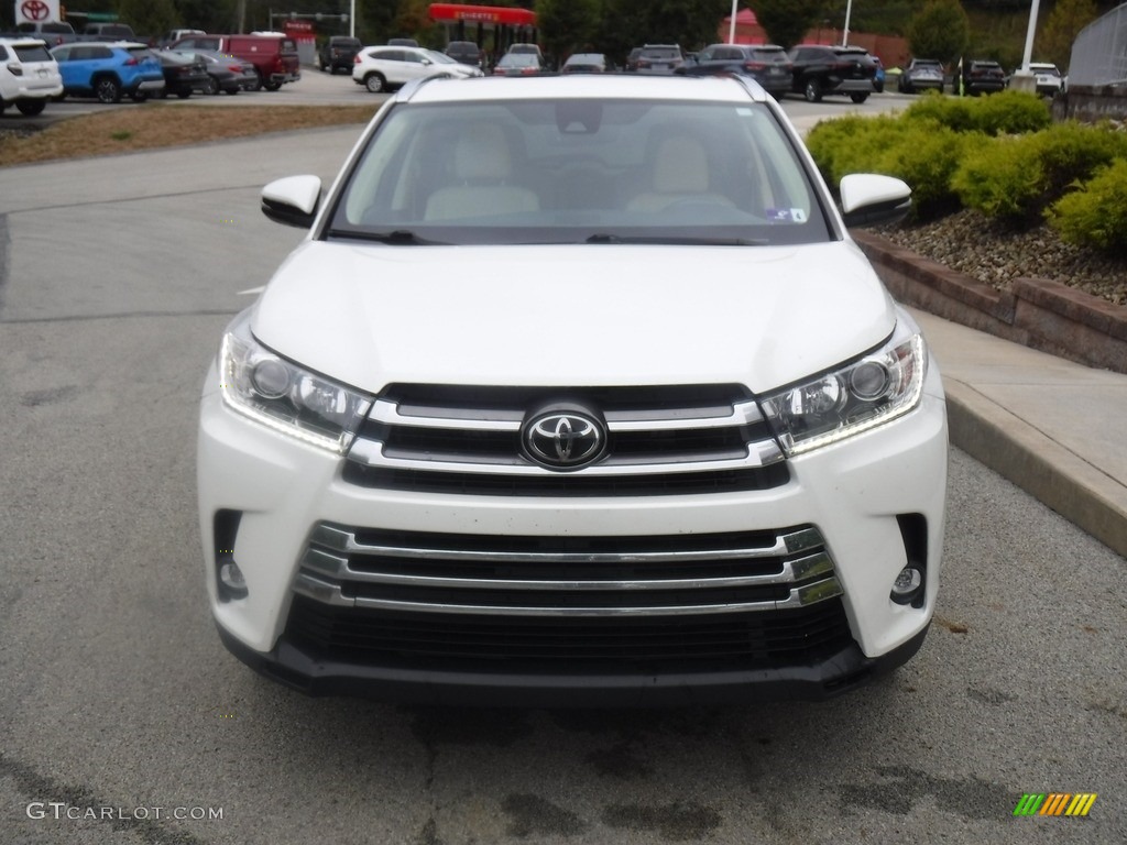 2019 Highlander Limited AWD - Blizzard Pearl White / Almond photo #5