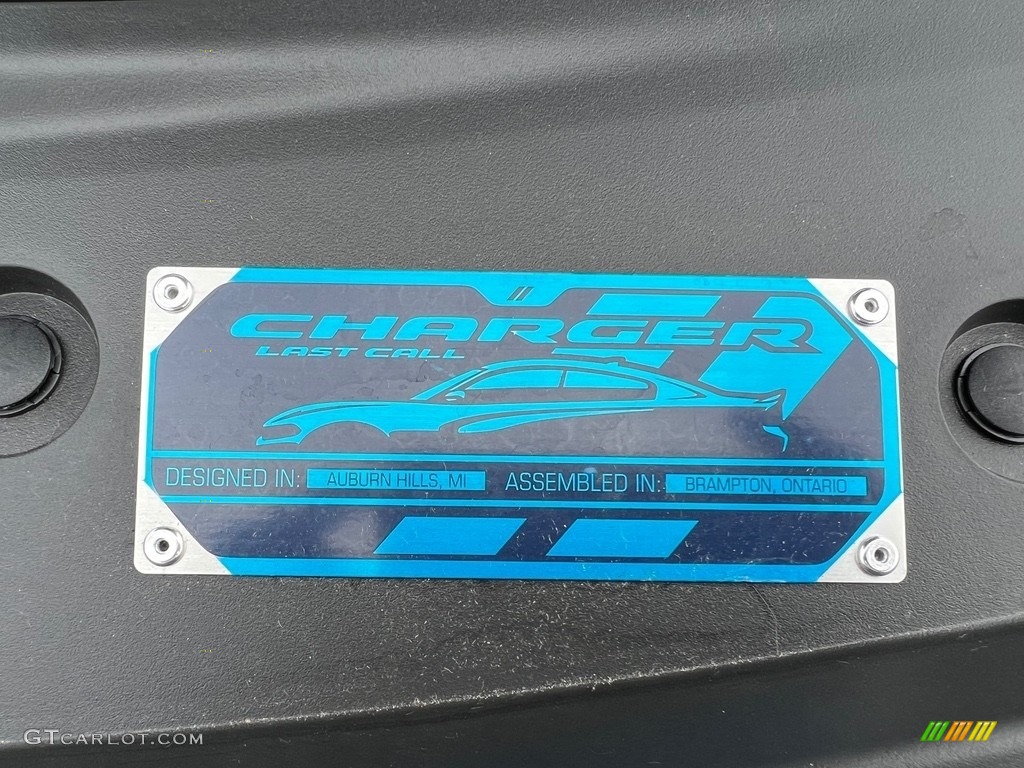 2023 Dodge Charger SXT AWD Blacktop Marks and Logos Photo #146599654