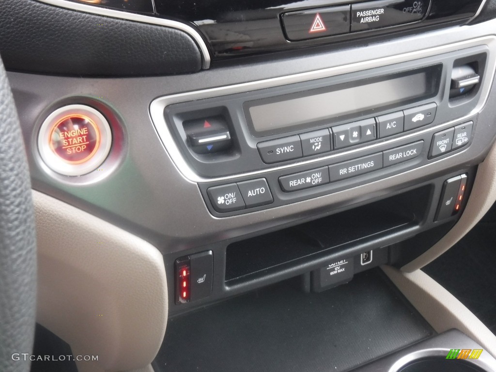 2021 Pilot EX-L AWD - Deep Scarlet Pearl / Beige photo #3