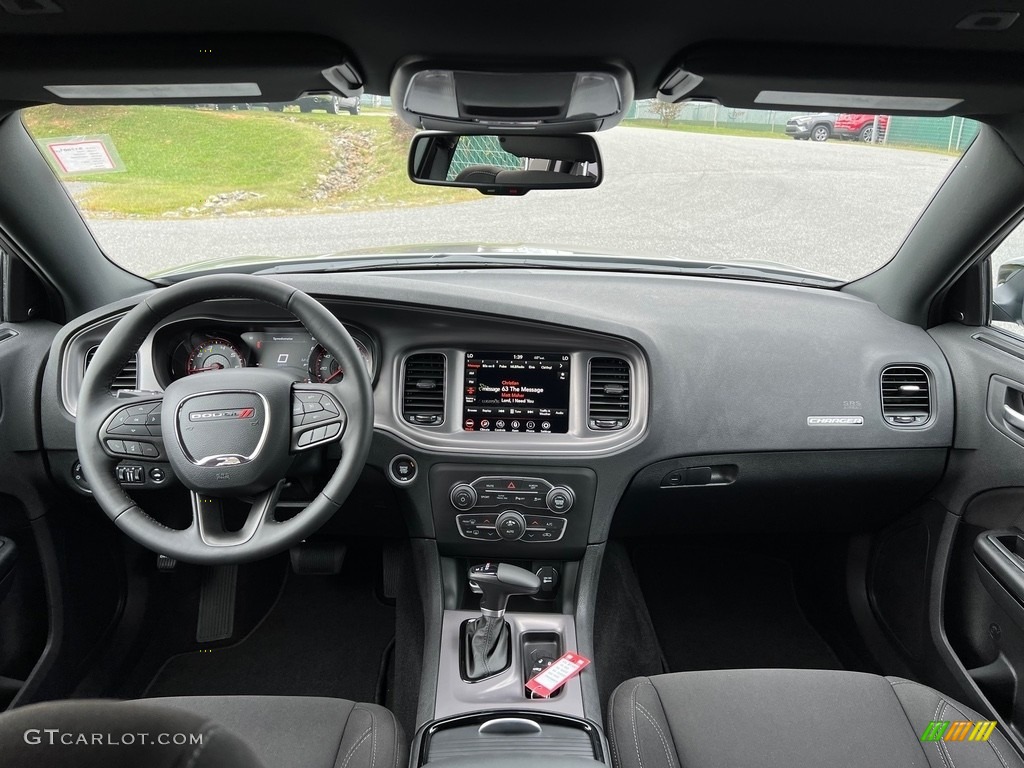 2023 Dodge Charger SXT AWD Blacktop Black Dashboard Photo #146599672