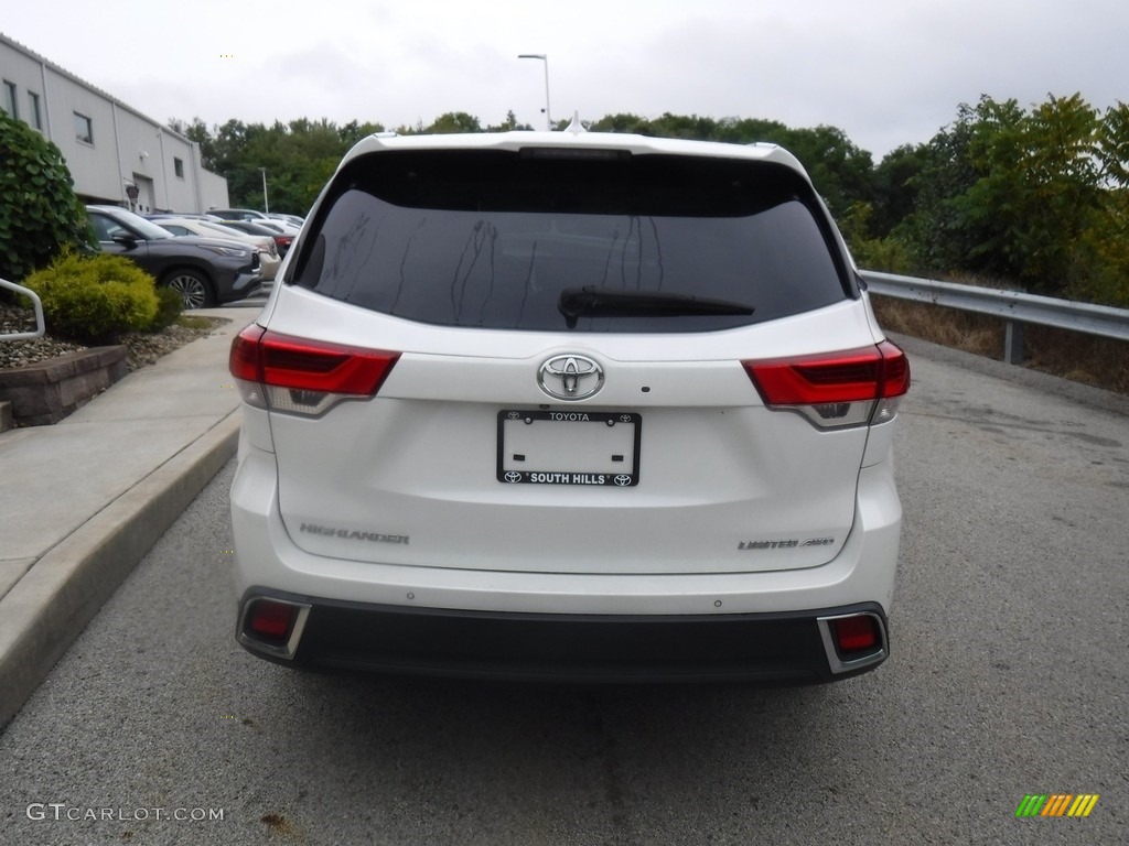 2019 Highlander Limited AWD - Blizzard Pearl White / Almond photo #9