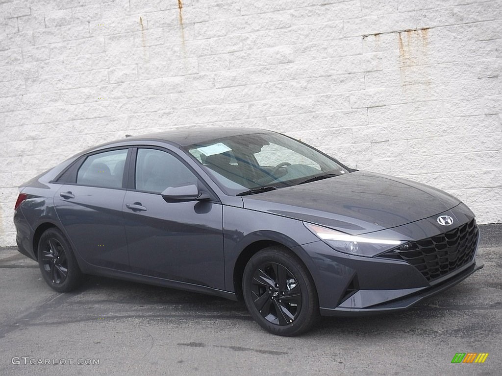 Ecotronic Gray 2023 Hyundai Elantra SEL Exterior Photo #146599741
