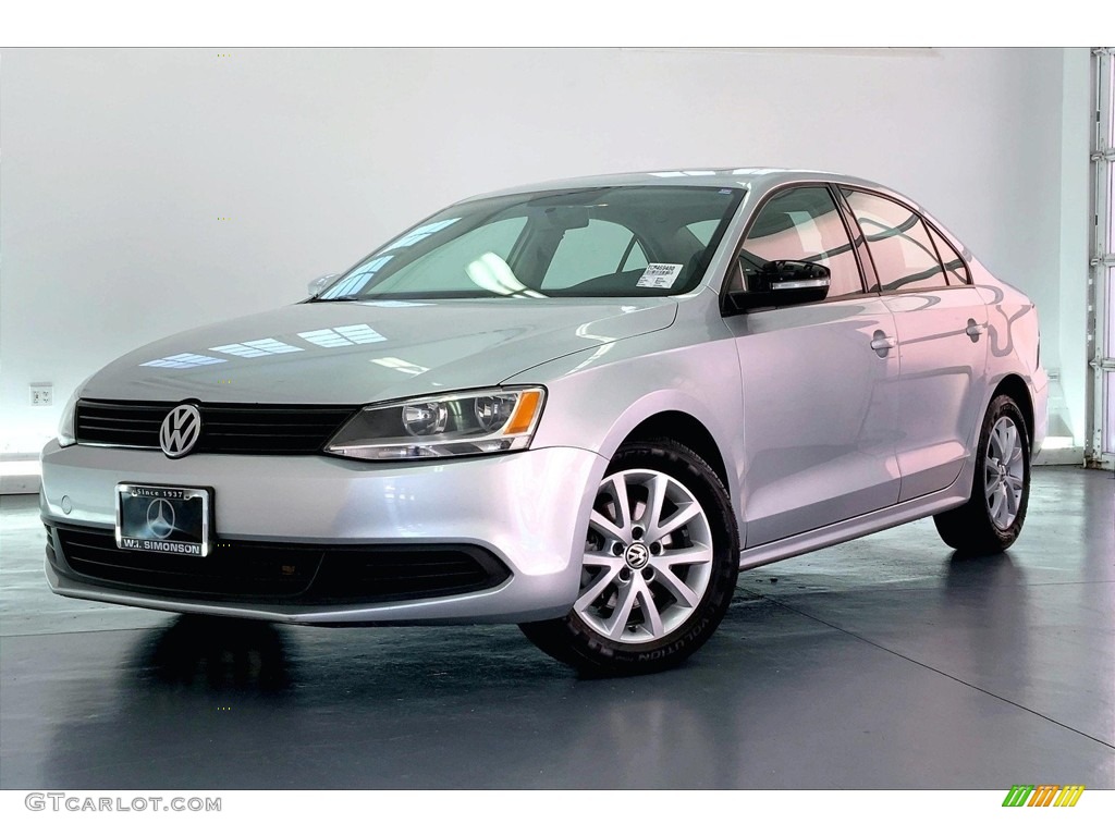 2012 Jetta SE Sedan - Reflex Silver Metallic / Titan Black photo #12