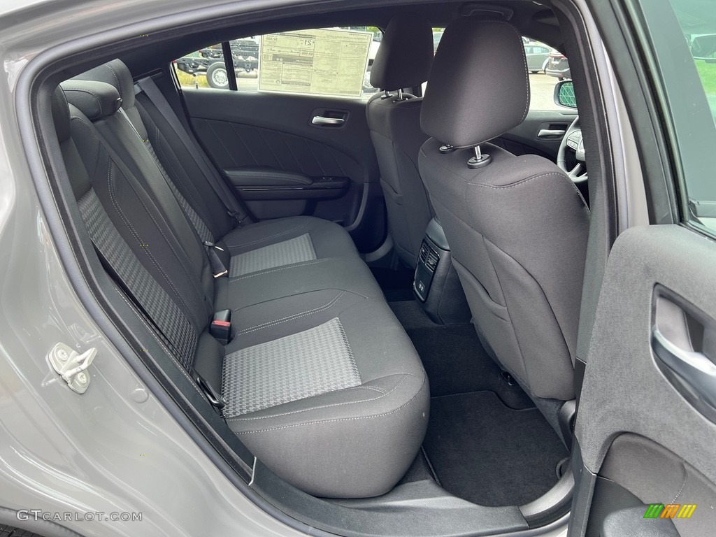 Black Interior 2023 Dodge Charger SXT AWD Blacktop Photo #146599780