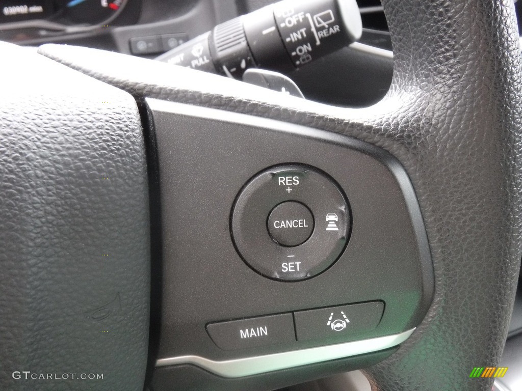 2021 Honda Pilot EX-L AWD Beige Steering Wheel Photo #146599788