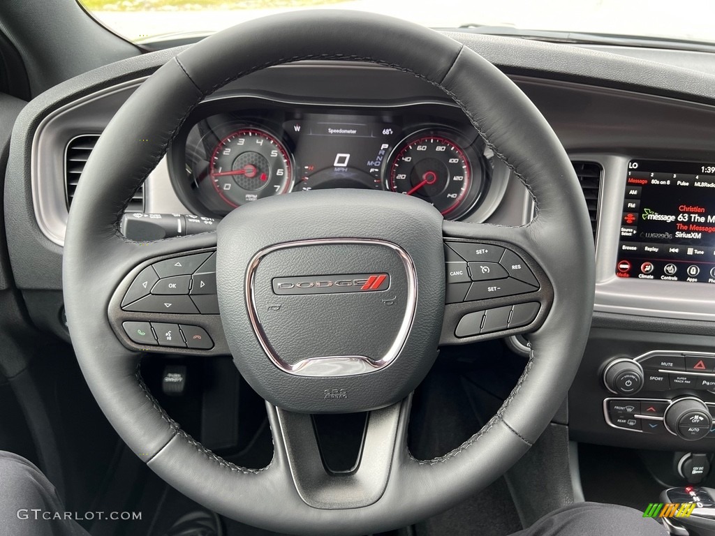 2023 Dodge Charger SXT AWD Blacktop Steering Wheel Photos