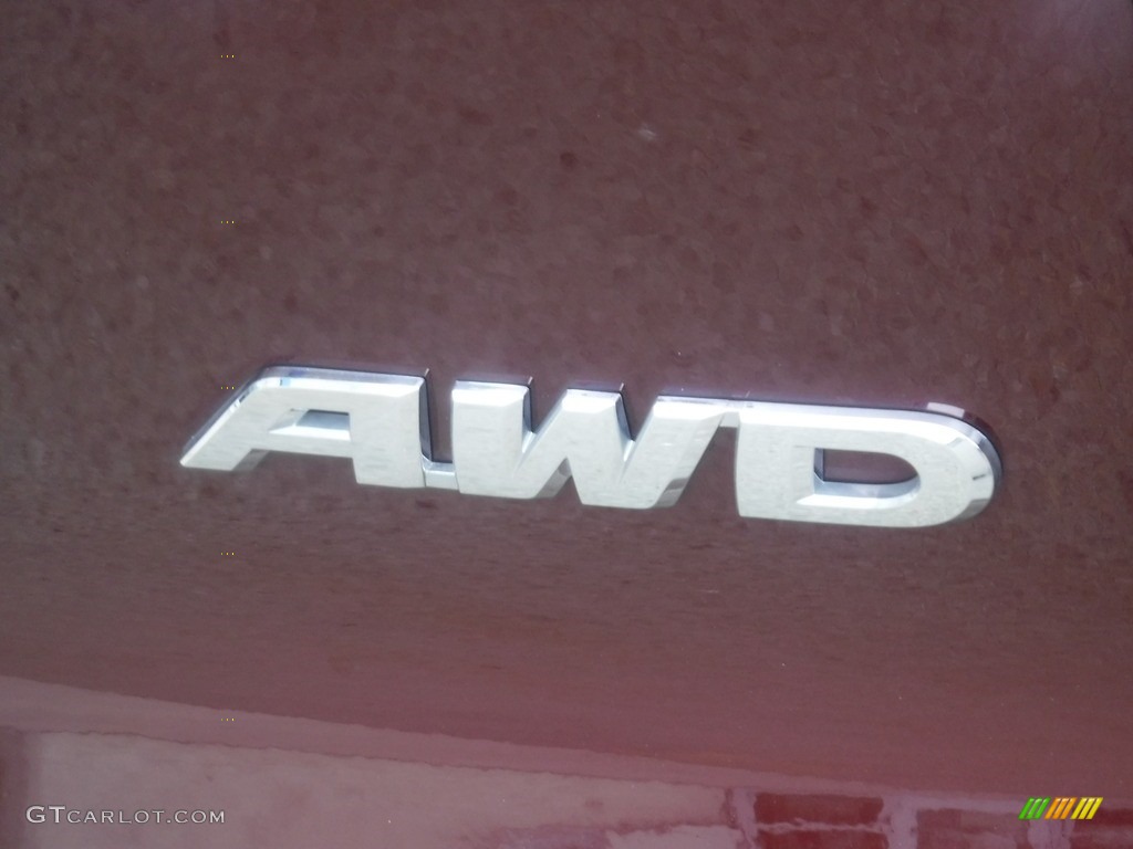 2021 Pilot EX-L AWD - Deep Scarlet Pearl / Beige photo #17