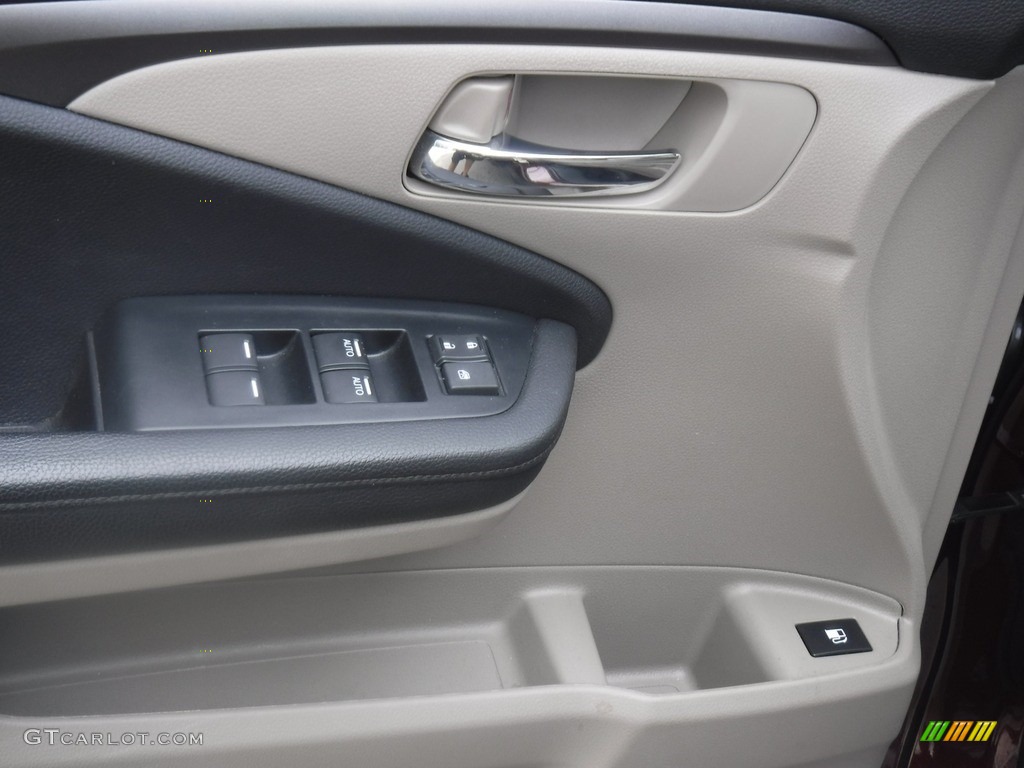 2021 Pilot EX-L AWD - Deep Scarlet Pearl / Beige photo #20