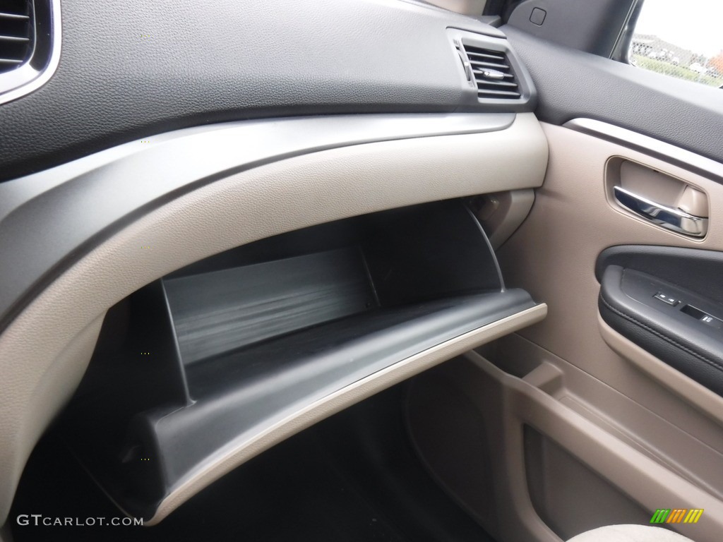 2021 Pilot EX-L AWD - Deep Scarlet Pearl / Beige photo #26