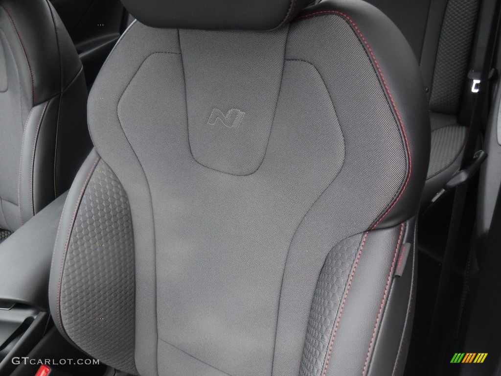 2023 Elantra N-Line - Lunar White / Black photo #15