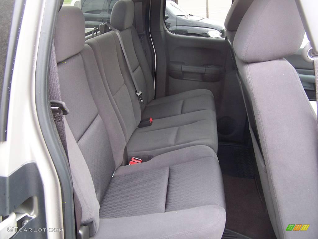 2009 Silverado 1500 LT Extended Cab 4x4 - Silver Birch Metallic / Ebony photo #25