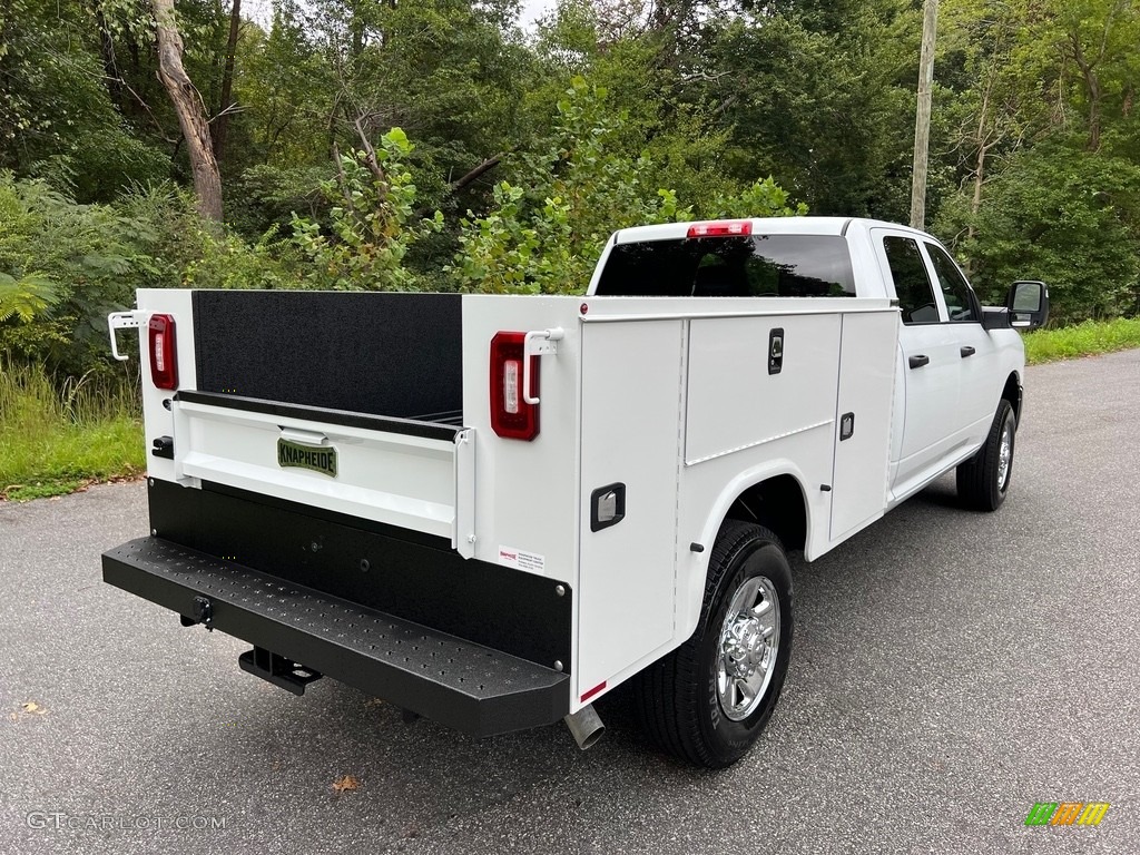 2023 3500 Tradesman Crew Cab 4x4 Chassis - Bright White / Diesel Gray/Black photo #6