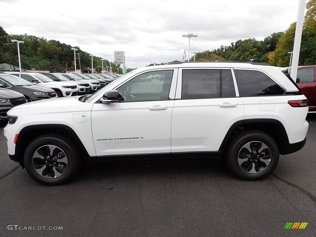 Bright White 2024 Jeep Grand Cherokee 4XE Exterior Photo #146600715