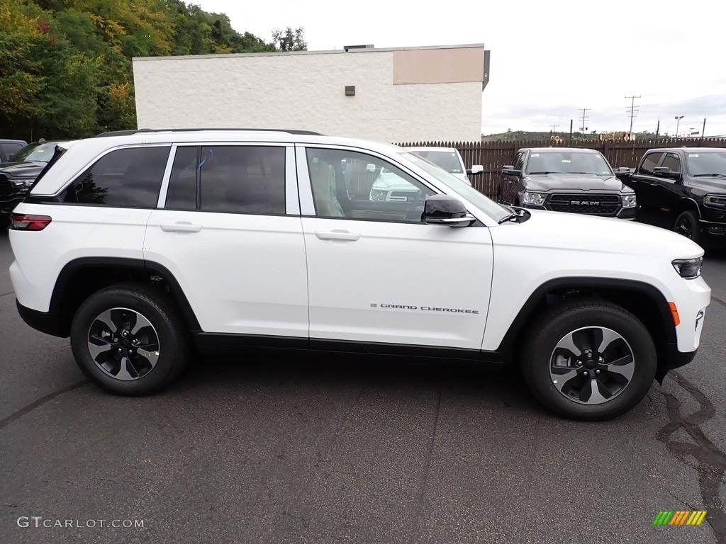 Bright White 2024 Jeep Grand Cherokee 4XE Exterior Photo #146600801