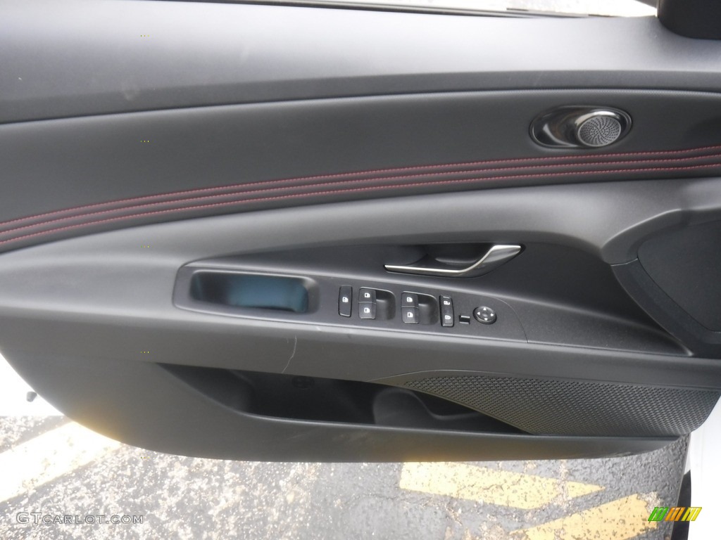 2023 Elantra N-Line - Lunar White / Black photo #10