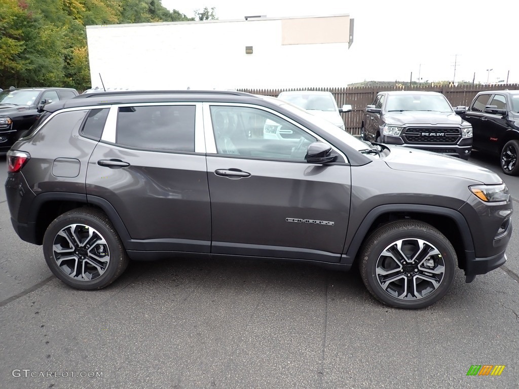 Granite Crystal Metallic 2023 Jeep Compass Limited 4x4 Exterior Photo #146601098