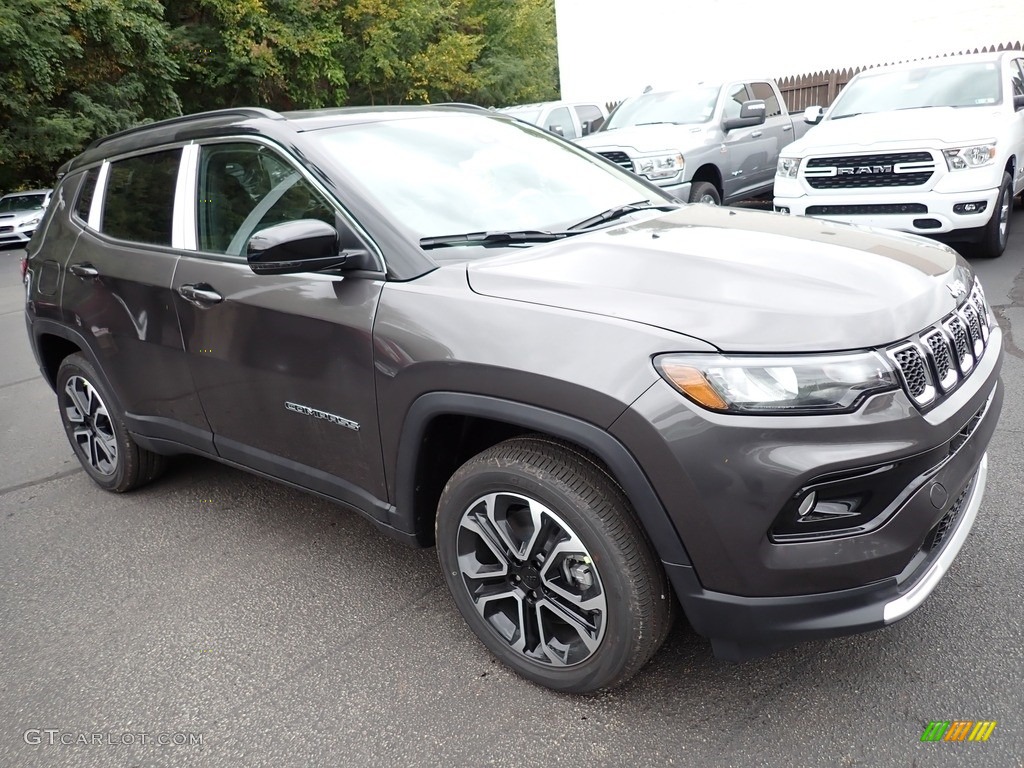 Granite Crystal Metallic 2023 Jeep Compass Limited 4x4 Exterior Photo #146601116