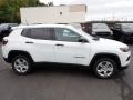 2023 Bright White Jeep Compass Sport 4x4  photo #7