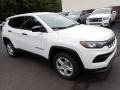 2023 Bright White Jeep Compass Sport 4x4  photo #8