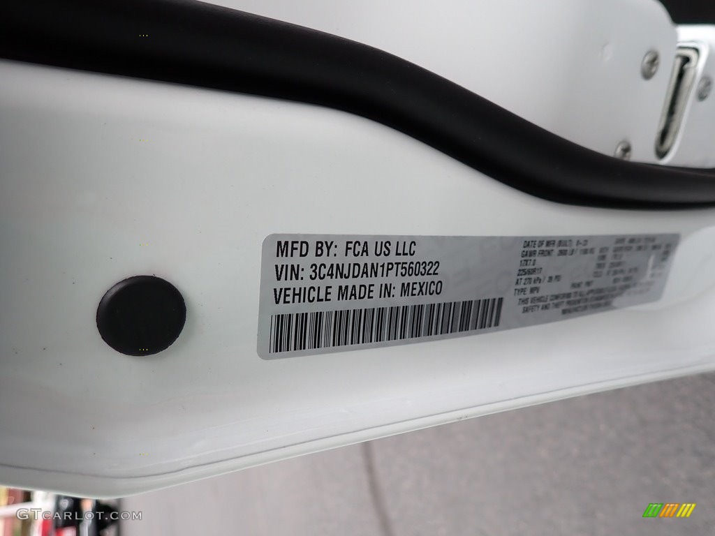 2023 Compass Sport 4x4 - Bright White / Black photo #16