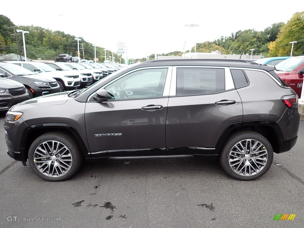2023 Compass Limited 4x4 - Granite Crystal Metallic / Black photo #2