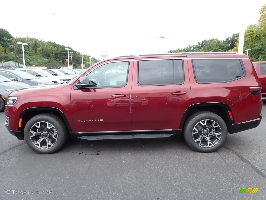 Velvet Red Pearl 2023 Jeep Wagoneer Series III 4x4 Exterior Photo #146602363