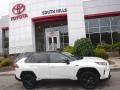 2021 Blizzard White Pearl Toyota RAV4 XSE AWD Hybrid  photo #2