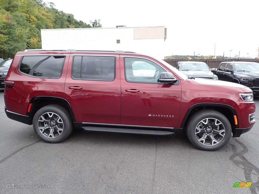 Velvet Red Pearl 2023 Jeep Wagoneer Series III 4x4 Exterior Photo #146602423