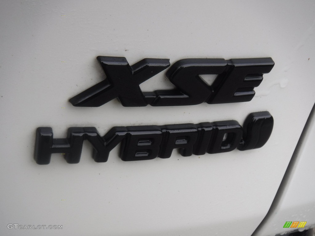 2021 RAV4 XSE AWD Hybrid - Blizzard White Pearl / Black photo #12