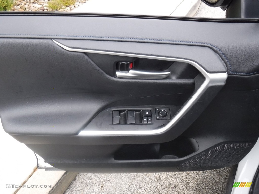 2021 RAV4 XSE AWD Hybrid - Blizzard White Pearl / Black photo #16